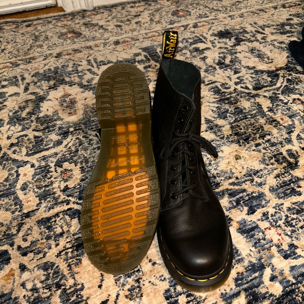 the original doc martens, air wait, with bouncing soles.